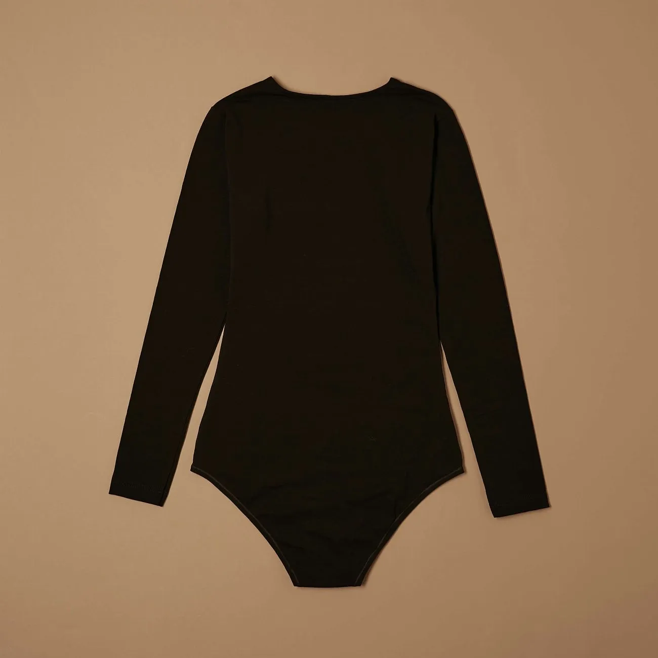 Jadea Basic 4404 Body Cotone Nero Manica Lunga