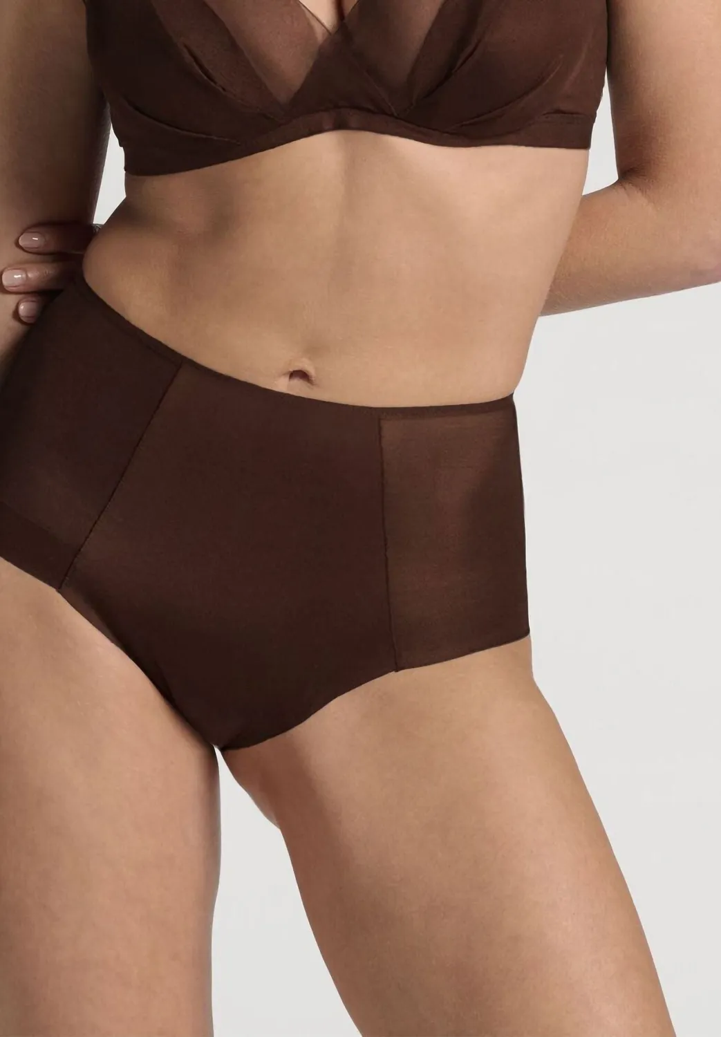 Lepel Belseno Tesoro 306 slip vita alta cacao leggero