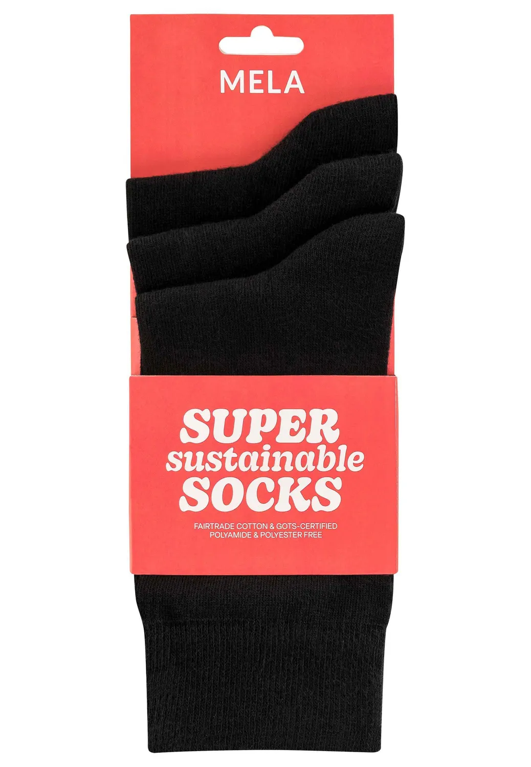Casagin Calzini Basic Cotone Biologico 3 Paia Nero