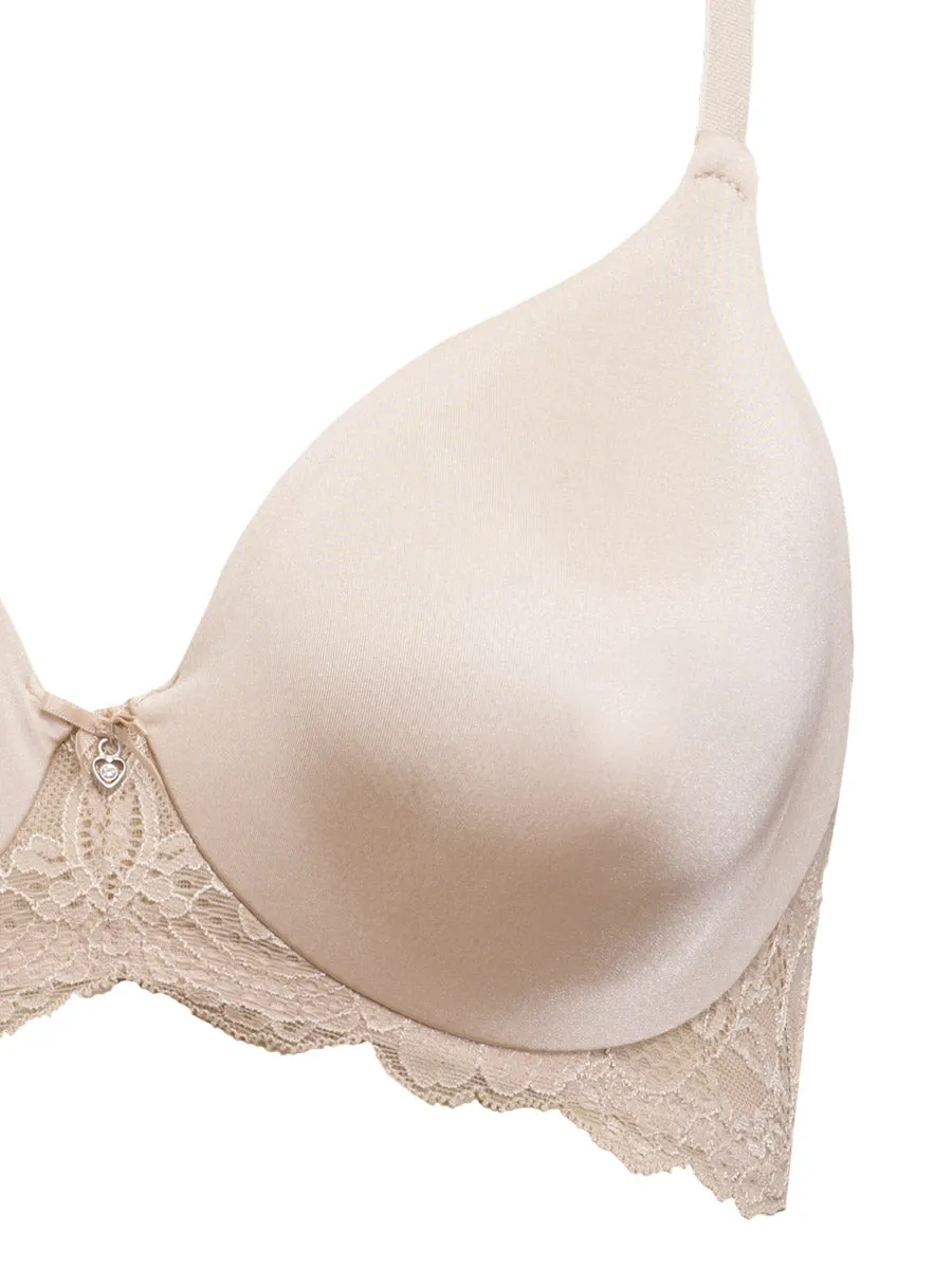Si'èLei Pure Love 1970 reggiseno francese cipria pizzo
