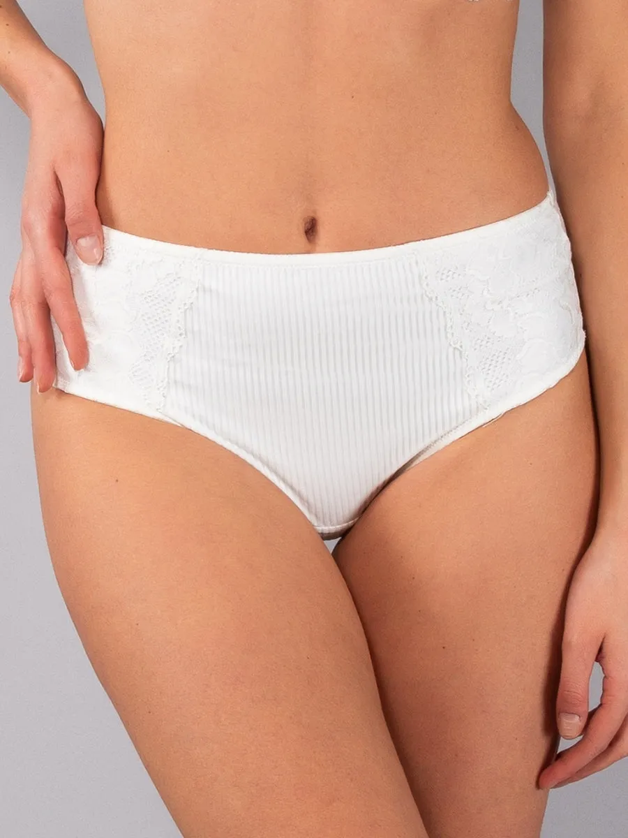 Si'èLei Armony AR35 slip alto milk modellante pizzo