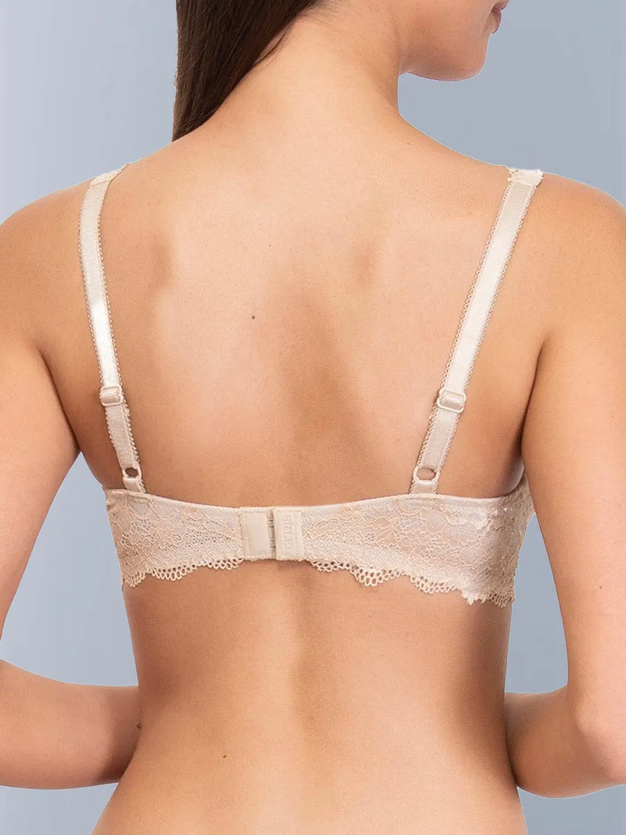 Si'èLei Wonder Lace 2442 reggiseno cipria francese pizzo
