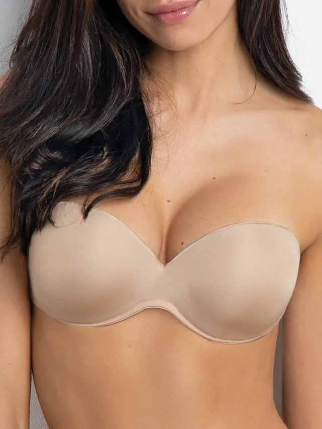 Si’èLei Fantastic 1570NEW reggiseno fascia cipria schiena nuda