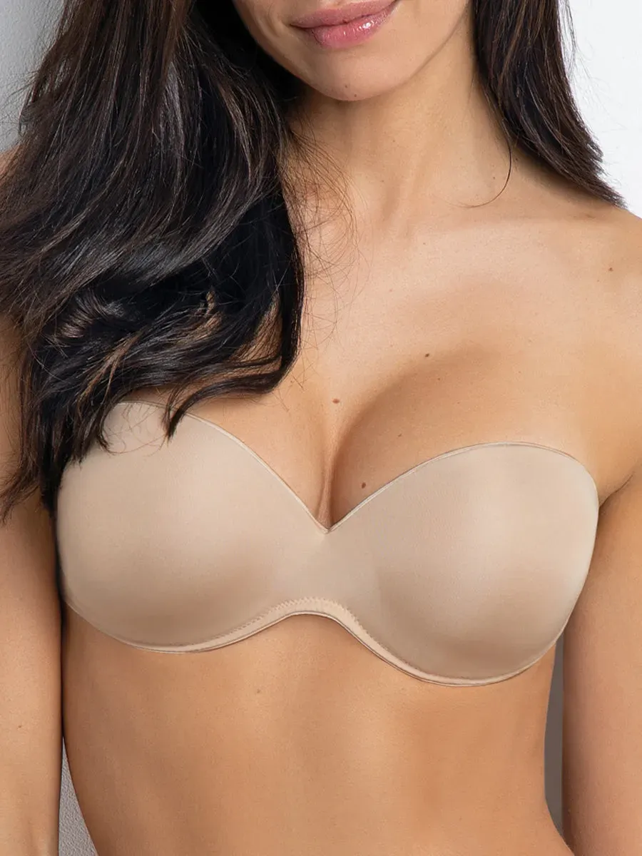 Si’èLei Fantastic 1570NEW reggiseno fascia cipria schiena nuda