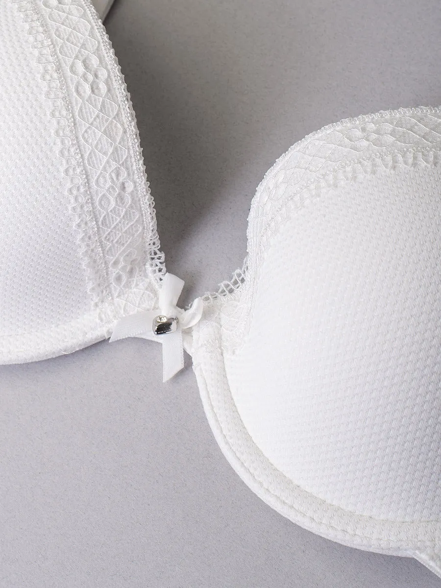 SièLei Darling 1872 reggiseno imbottito bianco latte