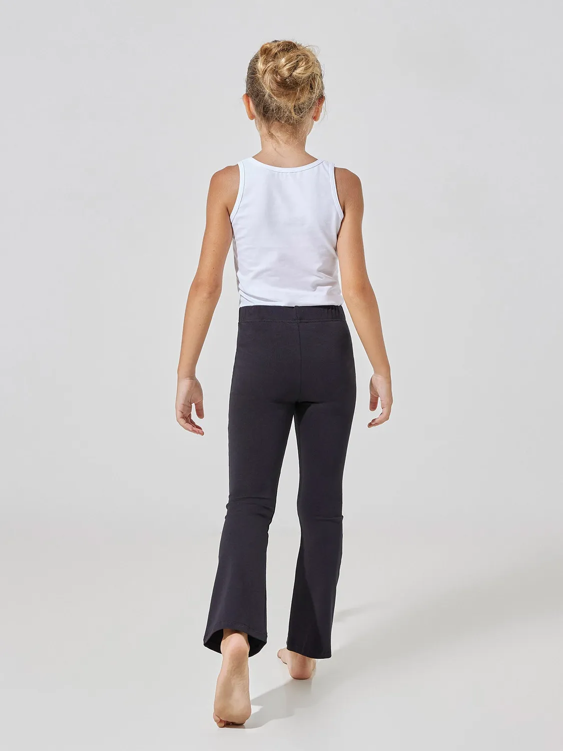 Jadea Basic 345 leggings bambina svasato felpato caldo