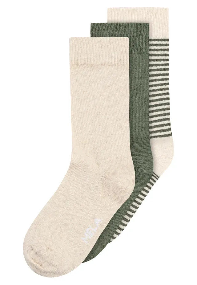 Casagin Calzini Basic Cotone Biologico 3 Paia Nero