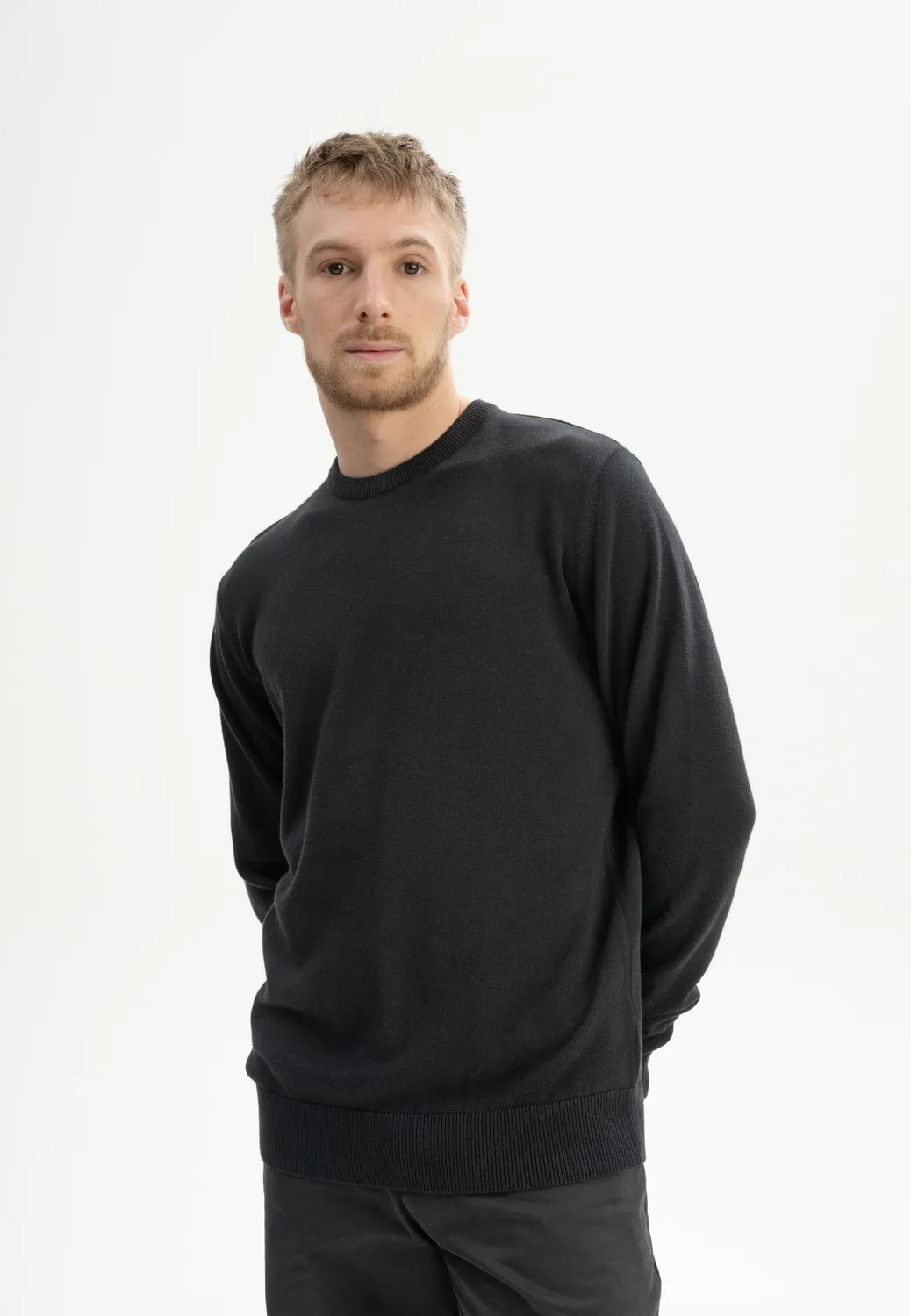 Casagin maglioncino uomo cotone organico navy