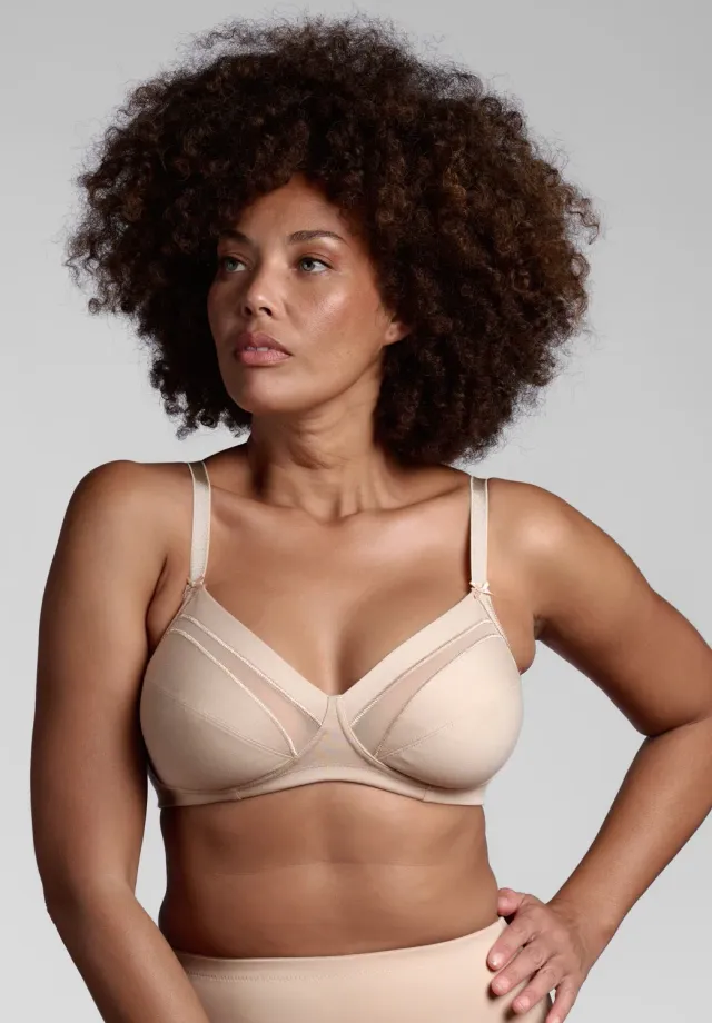 Lepel Cotone sulla Pelle 270 reggiseno senza ferretto blush