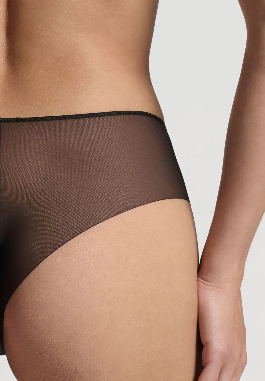 Lepel Belseno Tesoro 303 slip brasiliano nero tulle