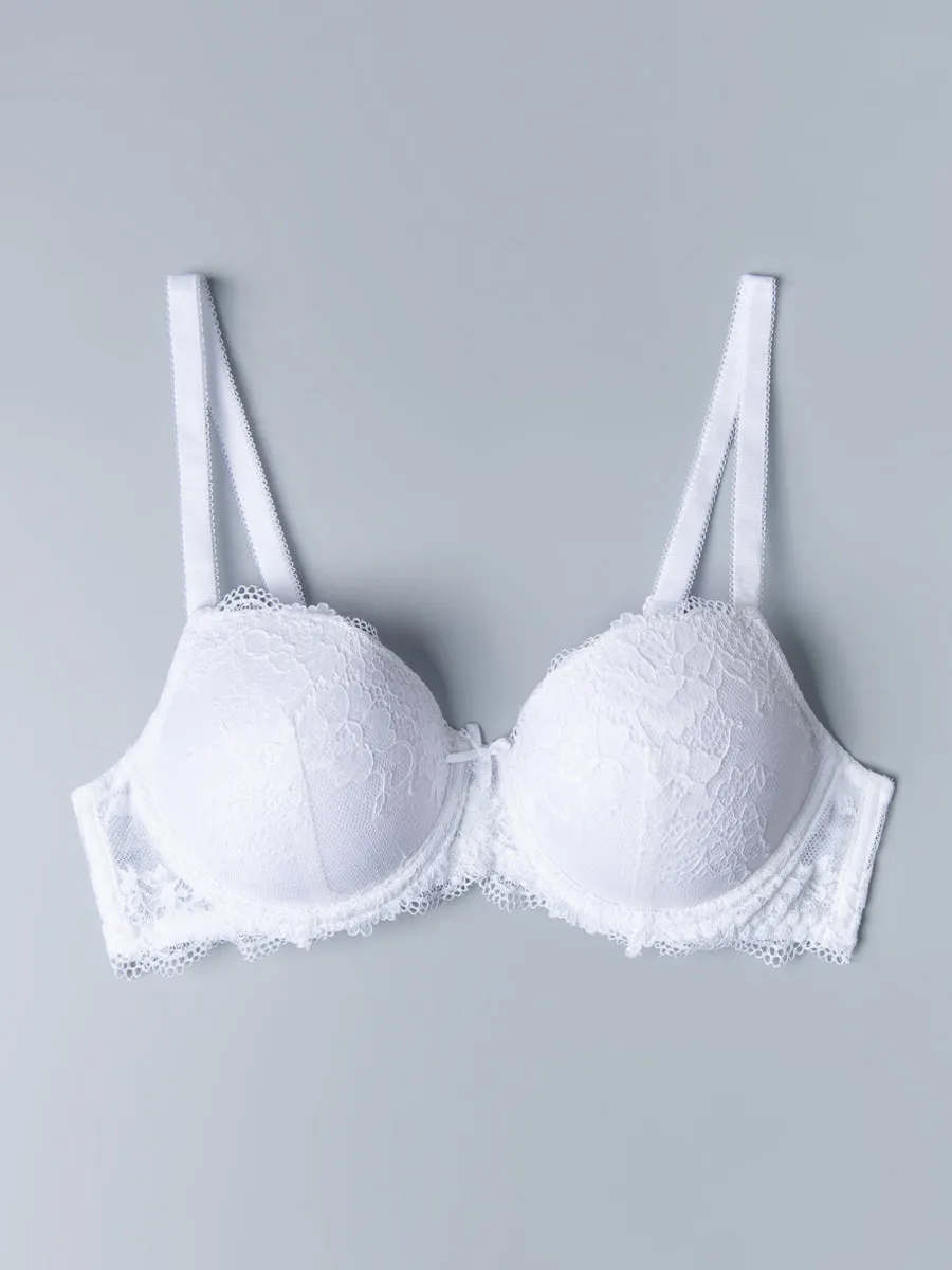 Si'èLei Wonder Lace 2454 reggiseno bianco in pizzo