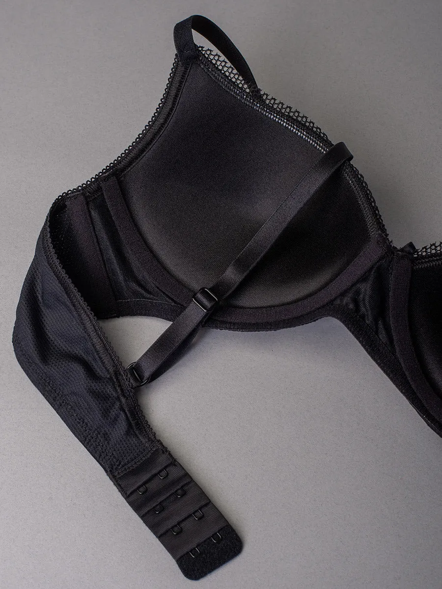 Si'èLei Darling 1876 reggiseno nero coppe graduate
