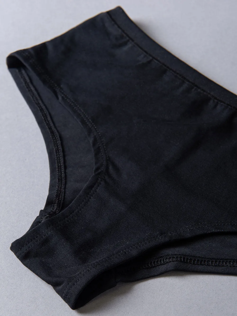 Si'èLei Natural Cotton 1441 Culotte Nero Cotone Bio
