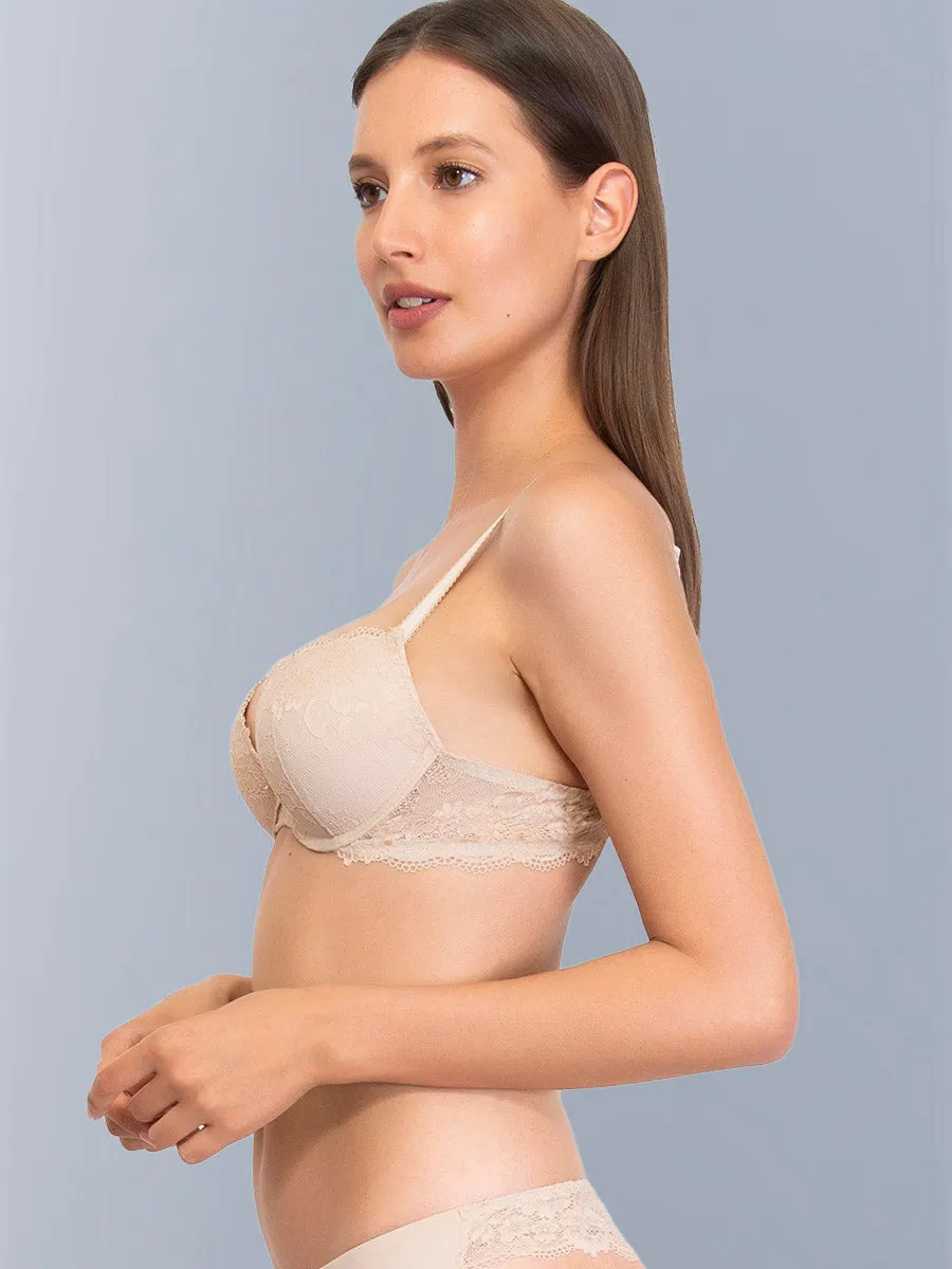 Si'èLei Wonder Lace 2444 push-up cipria in pizzo