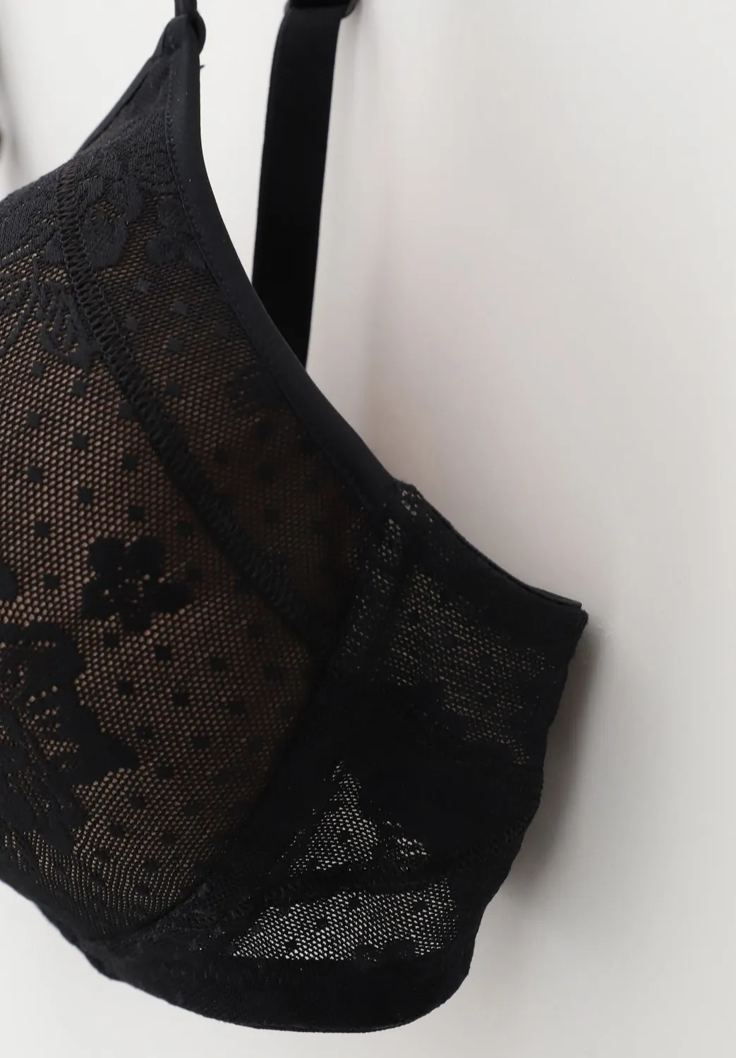Lepel Belseno Bouquet 380 reggiseno senza ferretto nero spacer