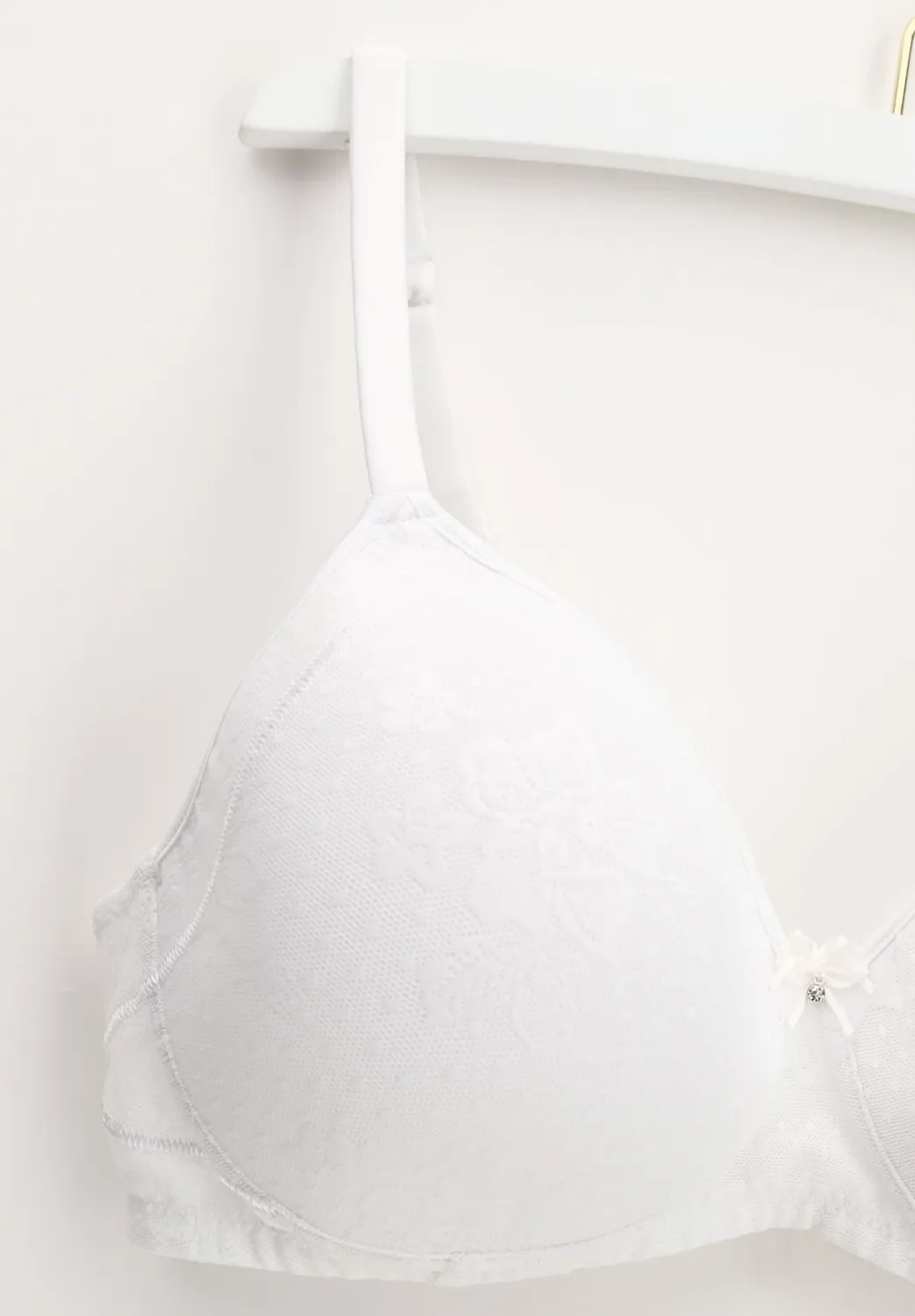 Lepel Belseno Bouquet 380 Reggiseno Bianco Leggermente Imbottito