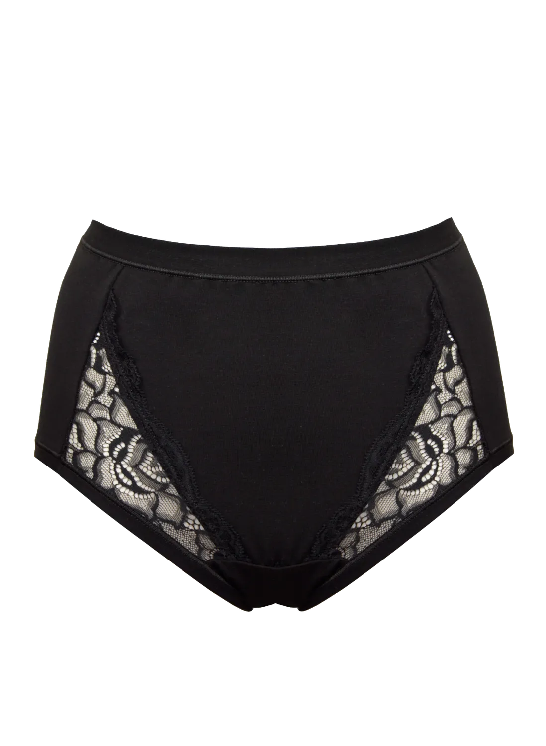 Rossoporpora Culotte Cotone e Pizzo slip donna bianco cotone
