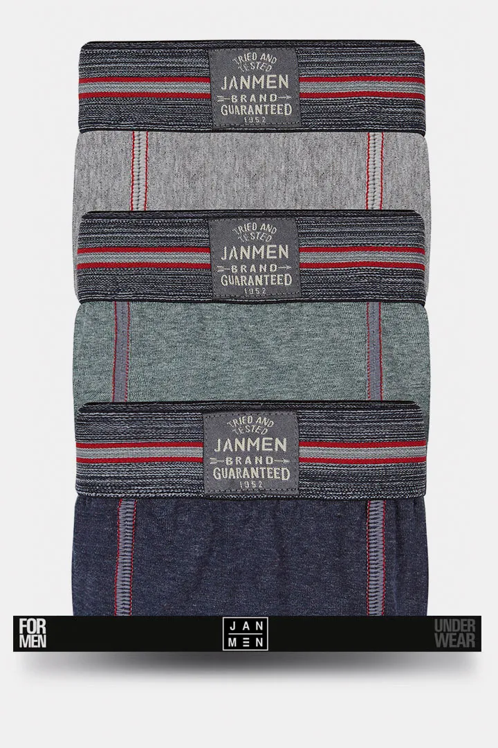Janira Vigor Way Vista boxer uomo 3 pezzi cotone