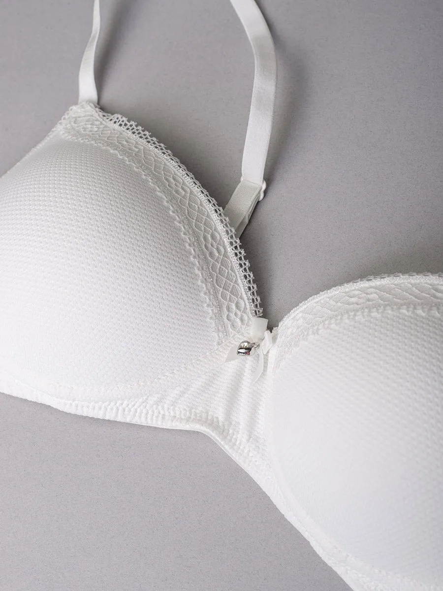 Si'èLei Darling 1876 reggiseno push-up latte