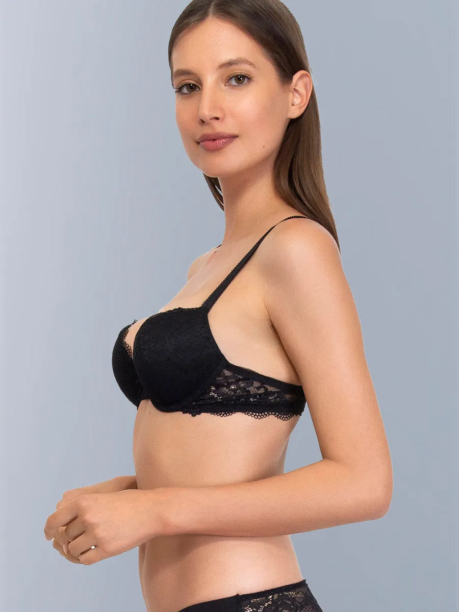 SièLei Wonder Lace 2444 push-up nero pizzo