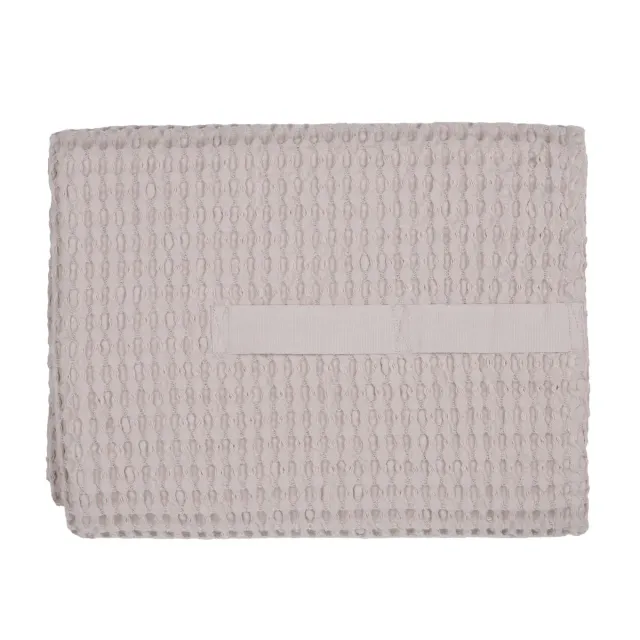 Casagin Big Waffle asciugamano maxi cipria 100x150 cotone bio