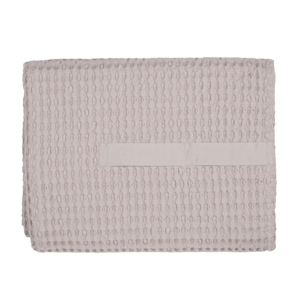 Casagin Big Waffle asciugamano maxi cipria 100x150 cotone bio