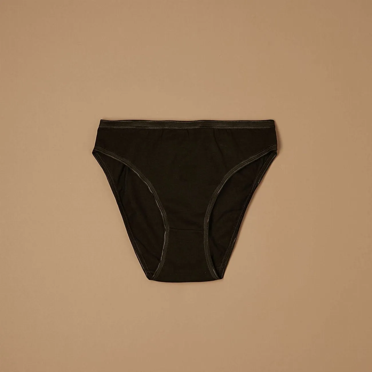Jadea 02 slip cotone elasticizzato donna nero