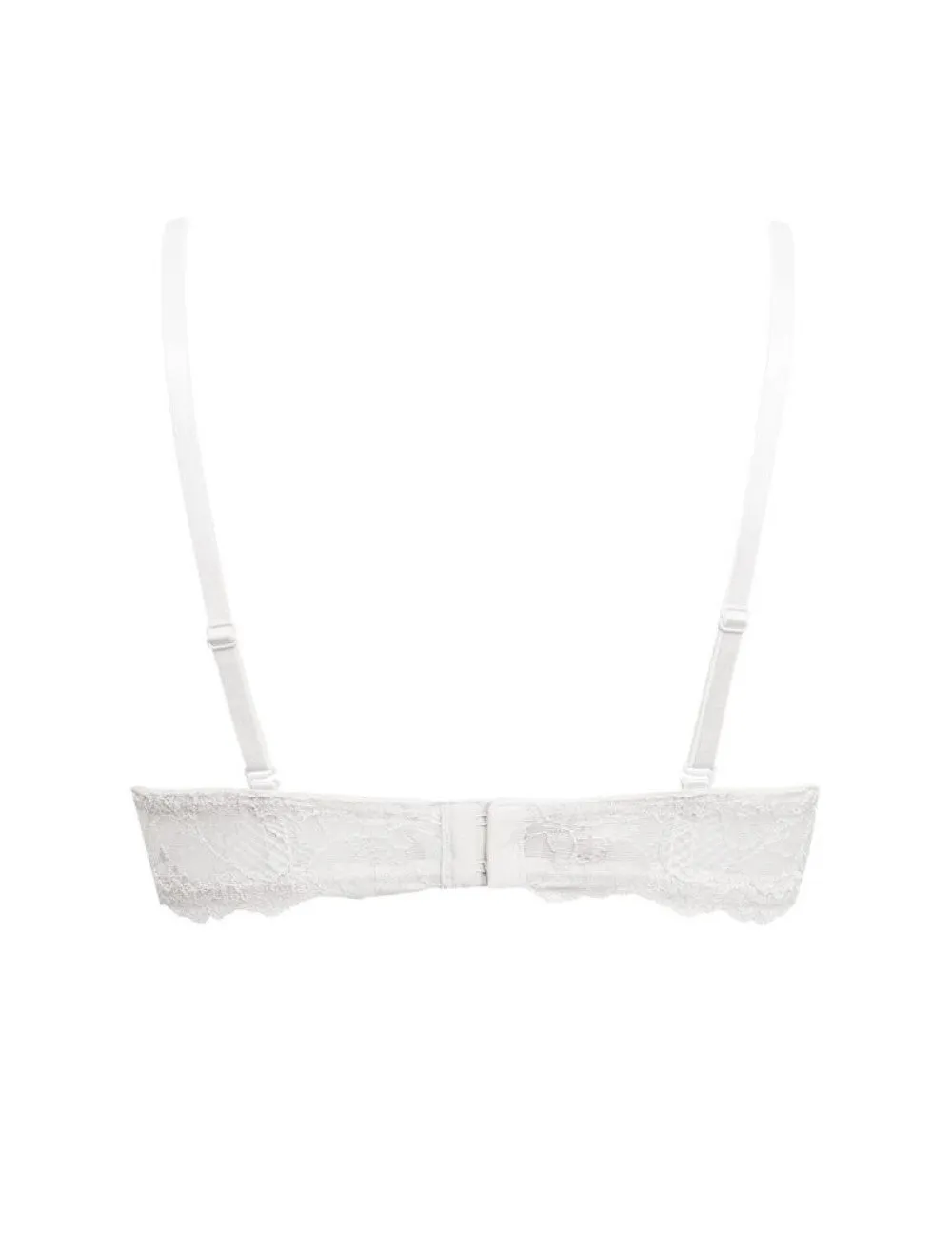 Si'èLei Pure Love 1982 reggiseno fascia bianco imbottito