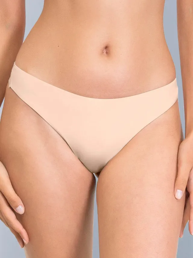 SièLei Wonder Lace 2447 slip brasiliana cipria in pizzo