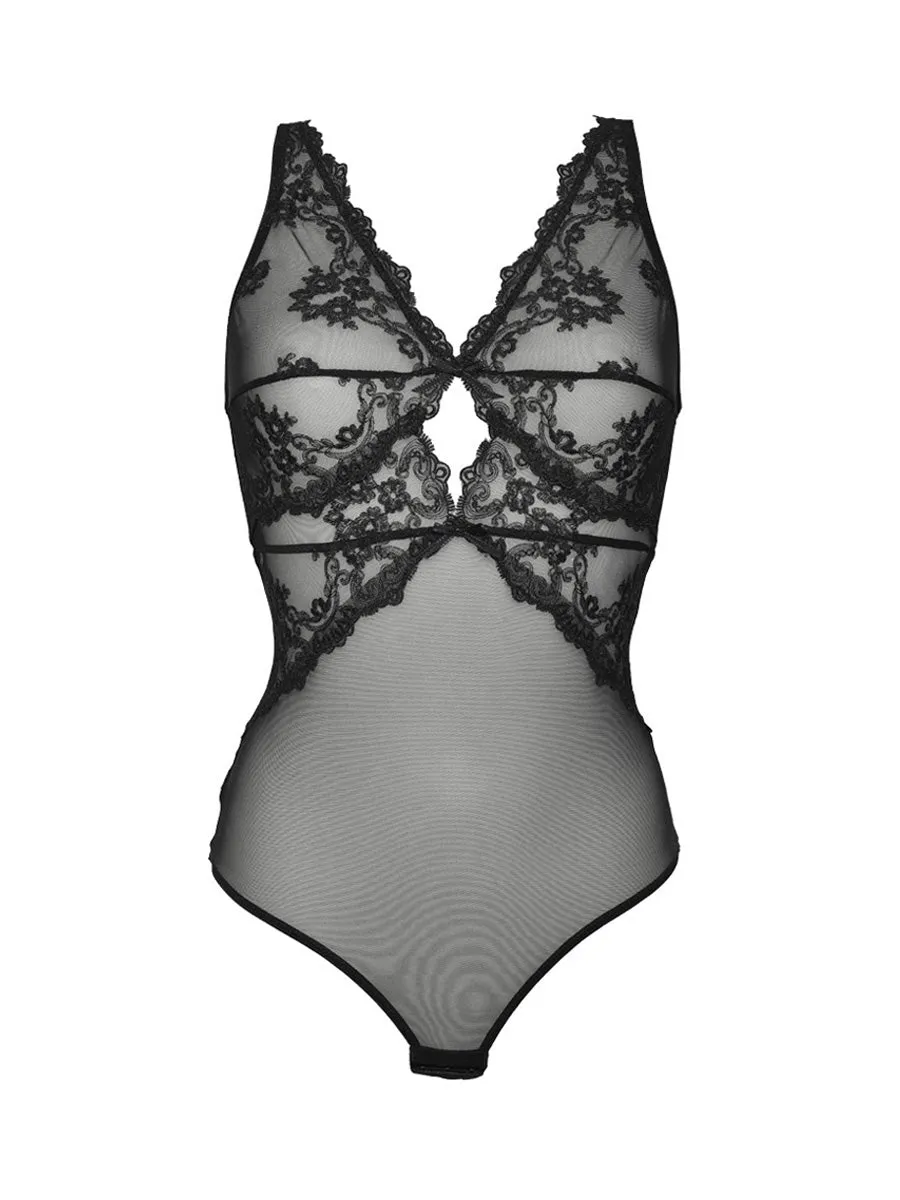 Si'èLei Glam 1954 body nero senza ferretto