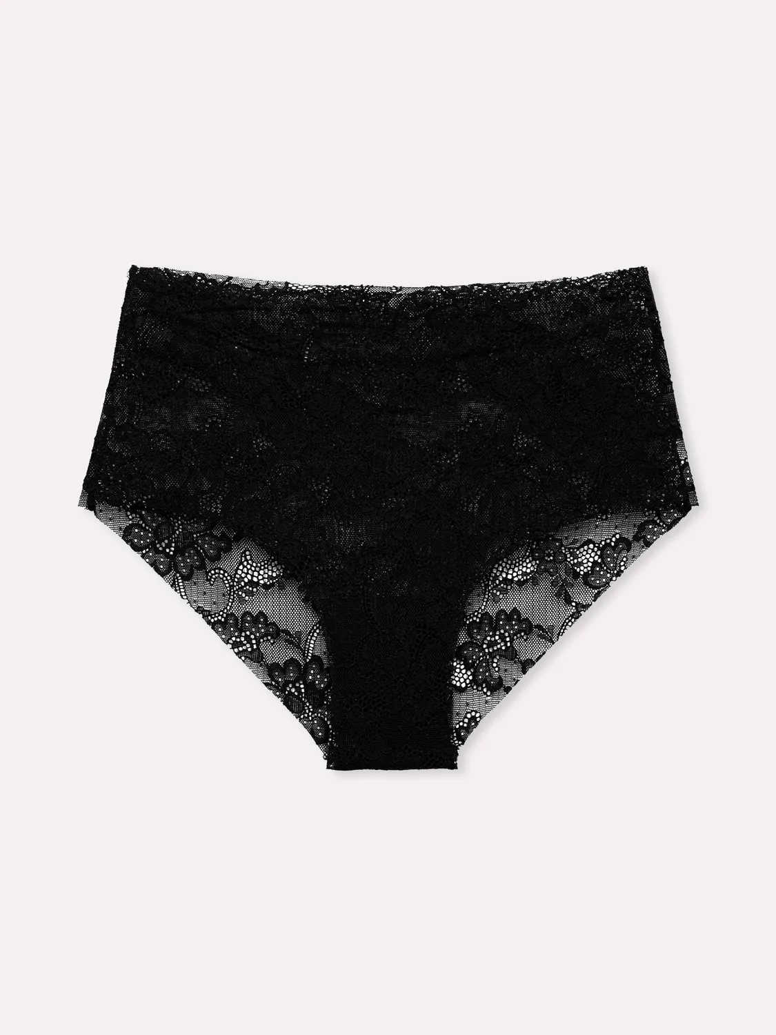 Jadea Basic 8023 slip midi pizzo taglio laser nero invisibile