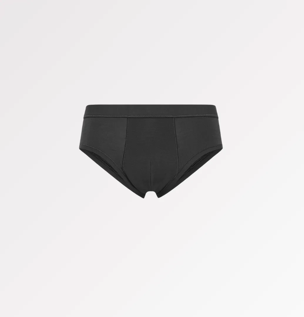 Casagin slip uomo Tencel traspirante nero ipoallergenico
