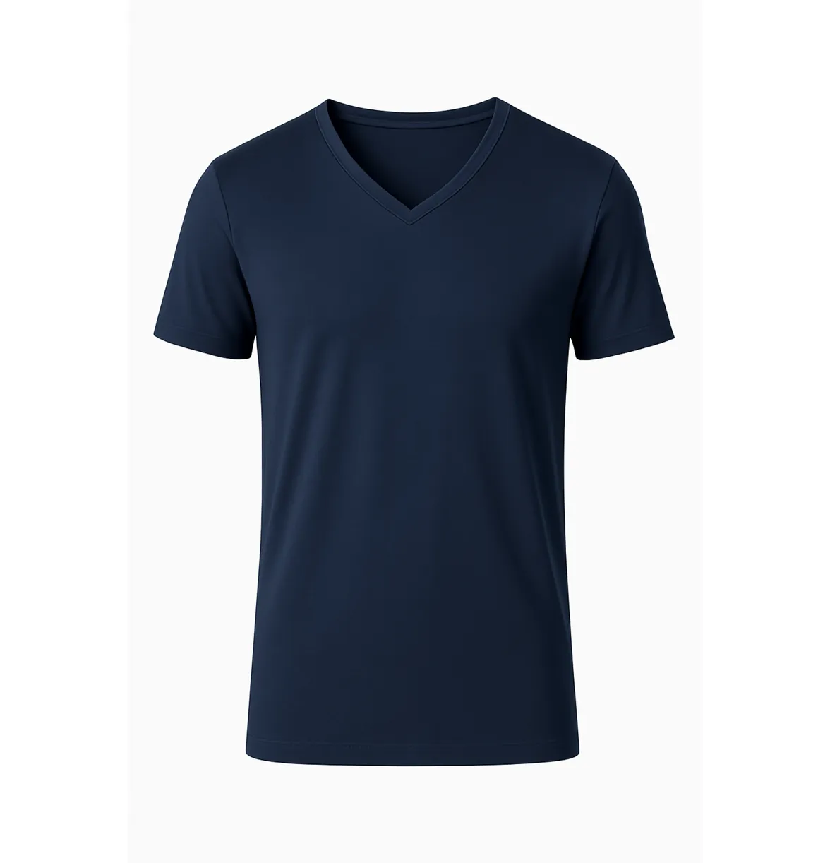 Rossoporpora Mezza Manica Scollo V Maglia Cotone Uomo