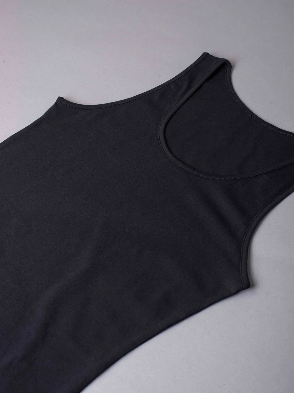 Si'èLei Natural Cotton 1438 canotta cotone bio nero