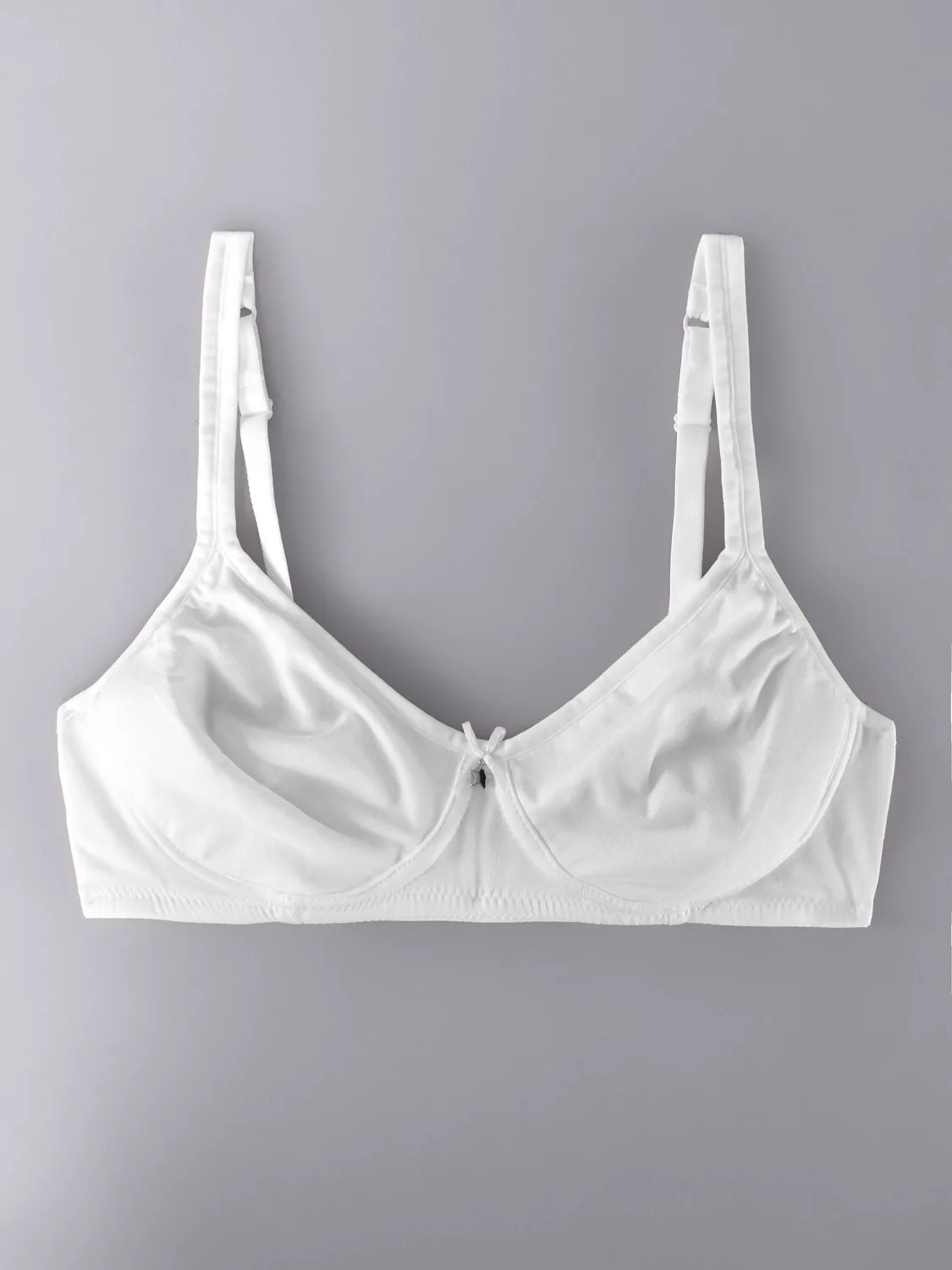 Si'èLei Natural Cotton 1452 reggiseno bianco senza ferretto