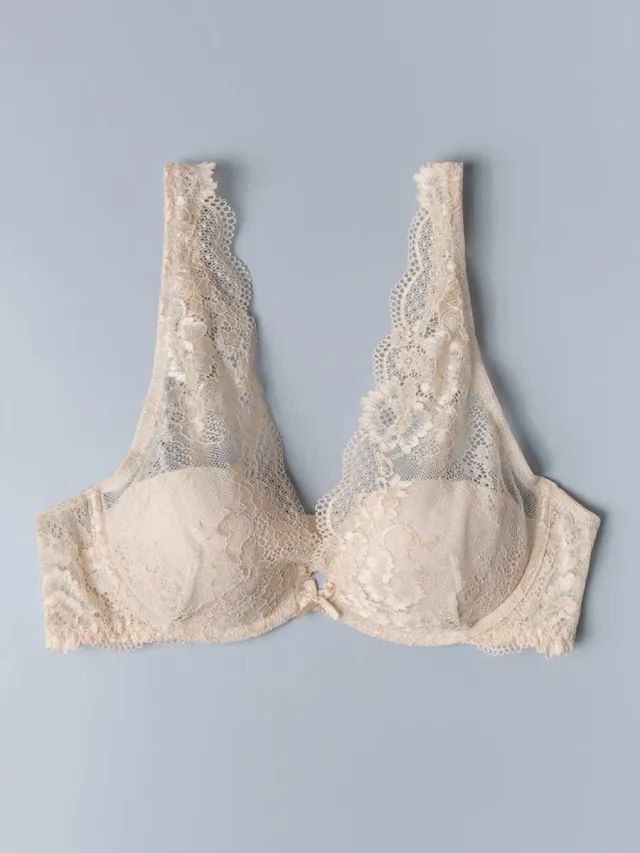Si'èLei Wonder Lace 2451 bralette cipria in pizzo