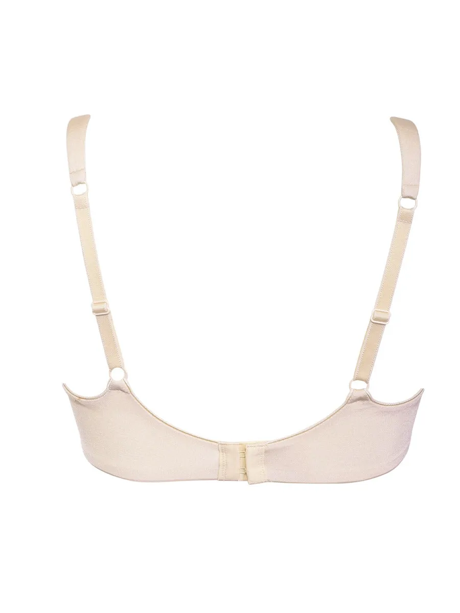 Si'èLei Plus 2546 Reggiseno Cipria spacer leggero