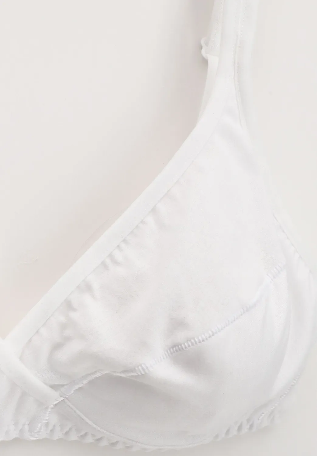 Lepel Elettra Classic reggiseno senza ferretto bianco cotone