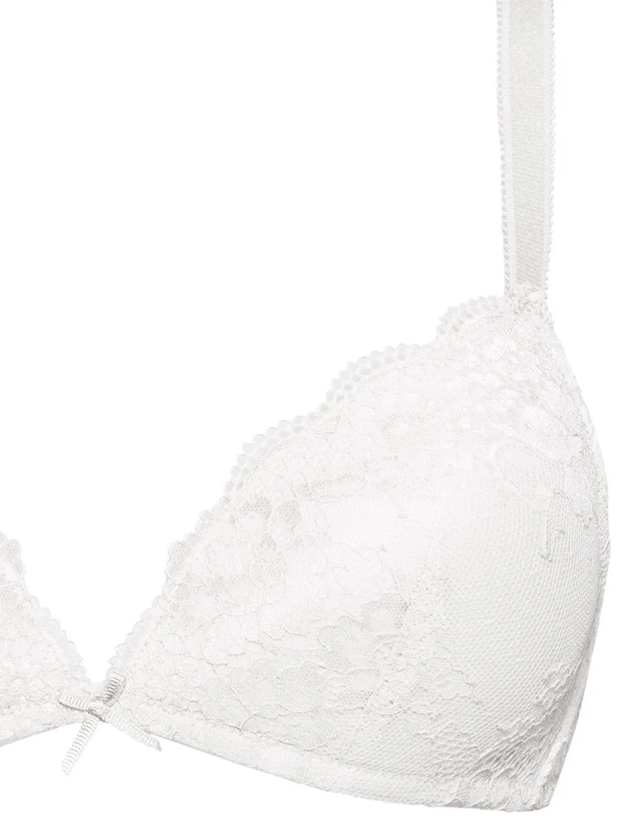 SièLei Wonder Lace 2458 reggiseno triangolo bianco in pizzo