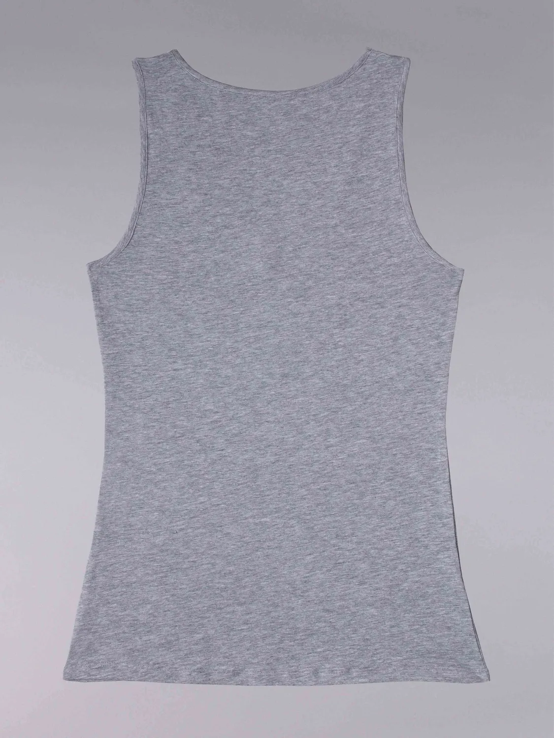 Si'èLei Natural Cotton 1436 Canotta Cotone Grigio Melange