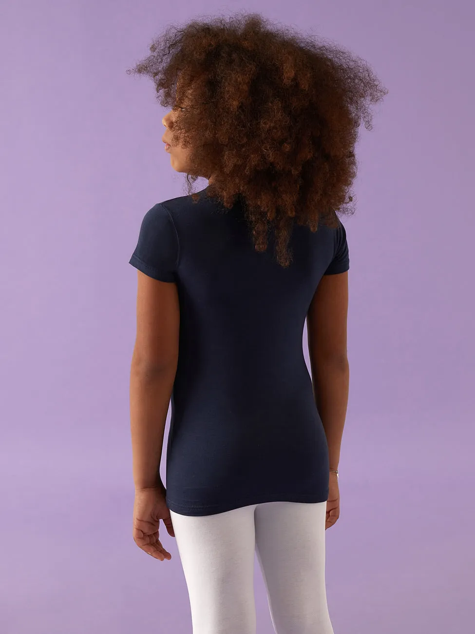 Jadea 284 T-Shirt Bambina Cotone Traspirante Manica Corta