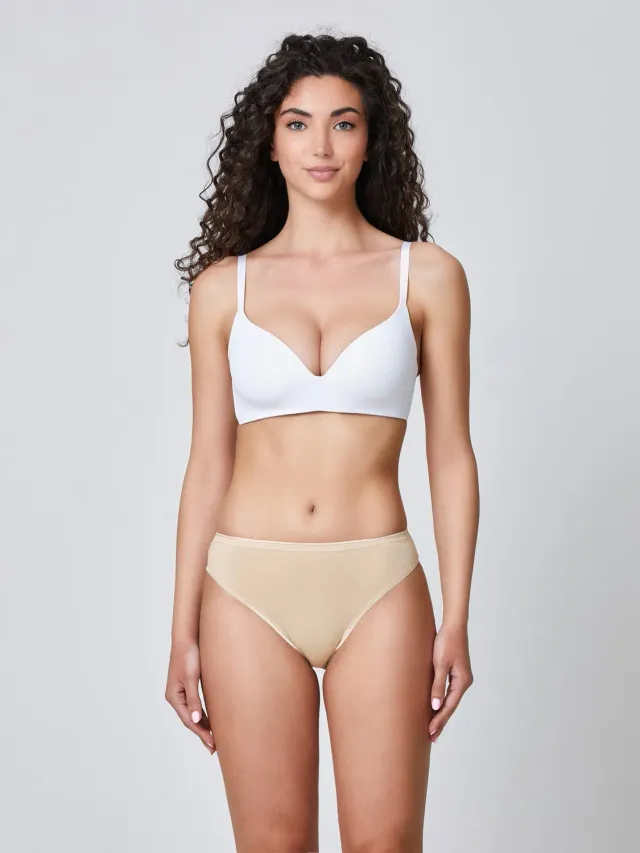Jadea 7001 Slip Cotone Elasticizzato 3 Pezzi Comfort