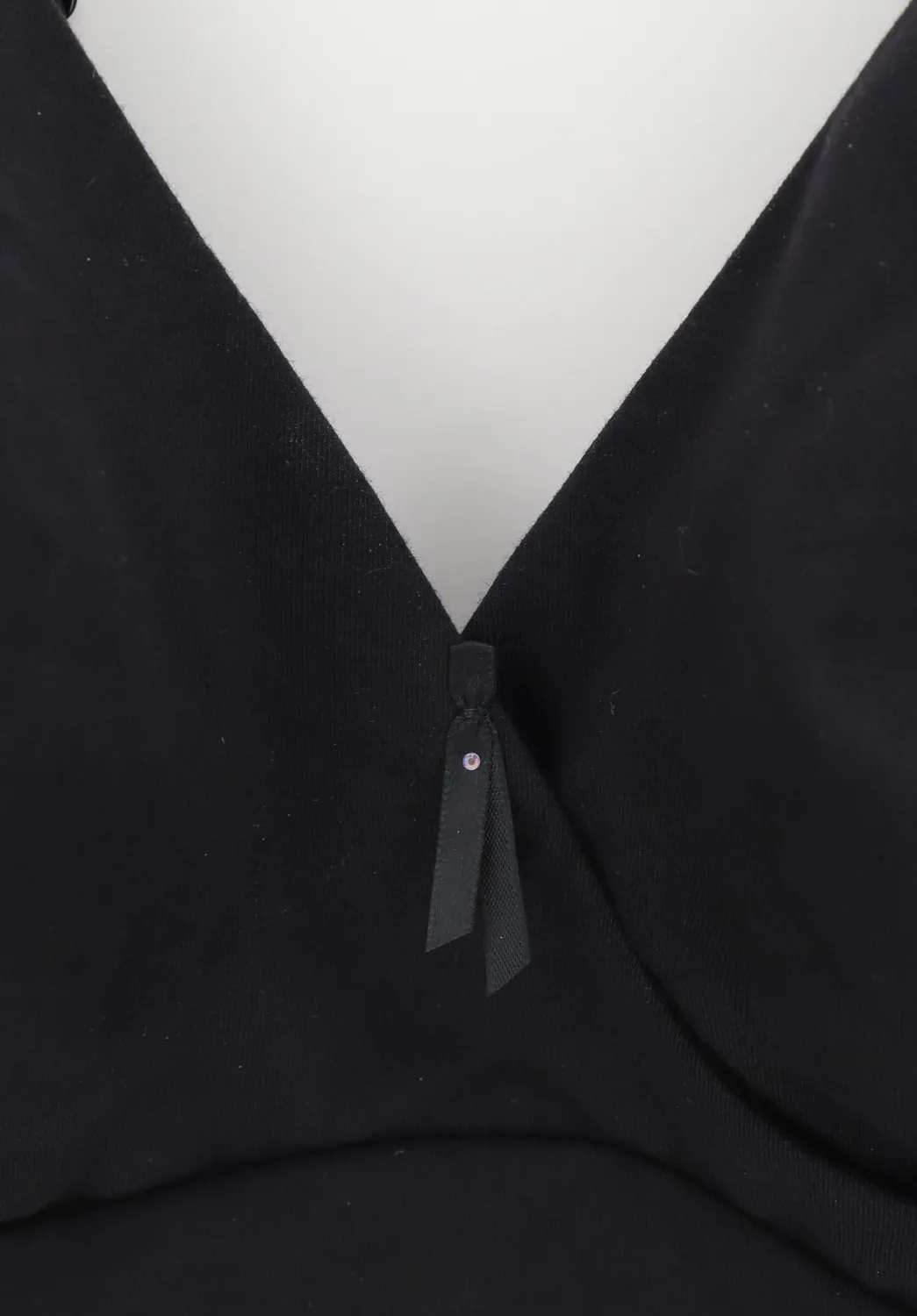 Lepel Belseno Segreto Cotton 354 body nero cotone incrociato