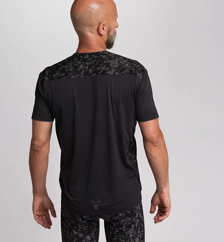 Casagin Be.Performance t-shirt sportiva uomo nero