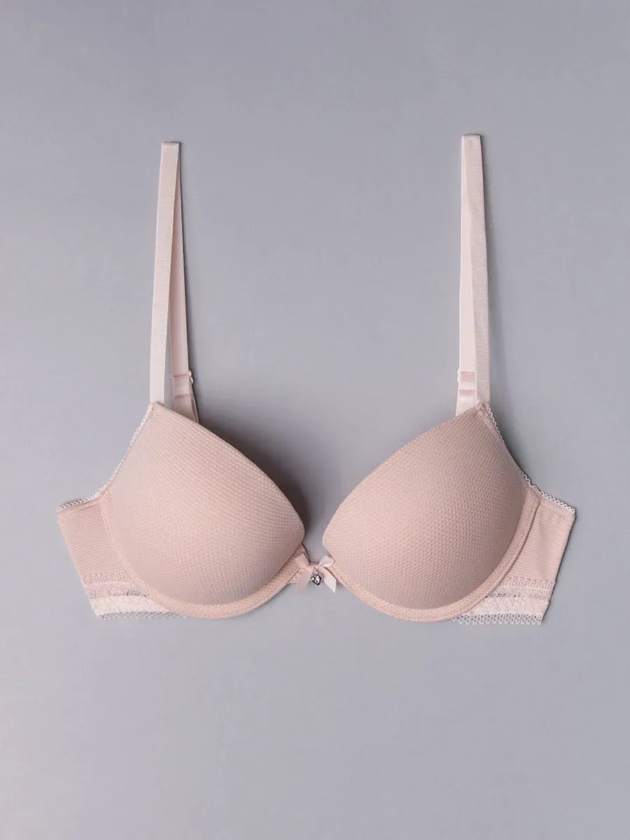Si'èLei Darling 1874 reggiseno push-up cipria jacquard