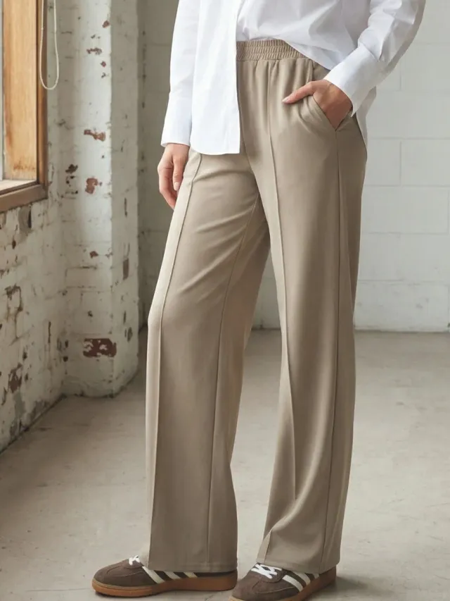 Si'èLei LG17 Leggings Sabbia elasticizzato morbido