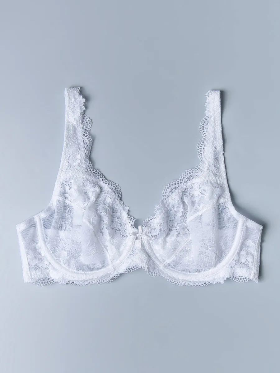 Si'èLei Wonder Lace 2442 reggiseno francese bianco pizzo