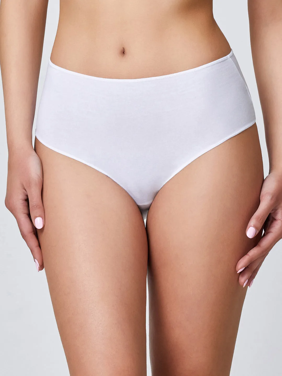 Jadea Basic slip midi ultralight cotone