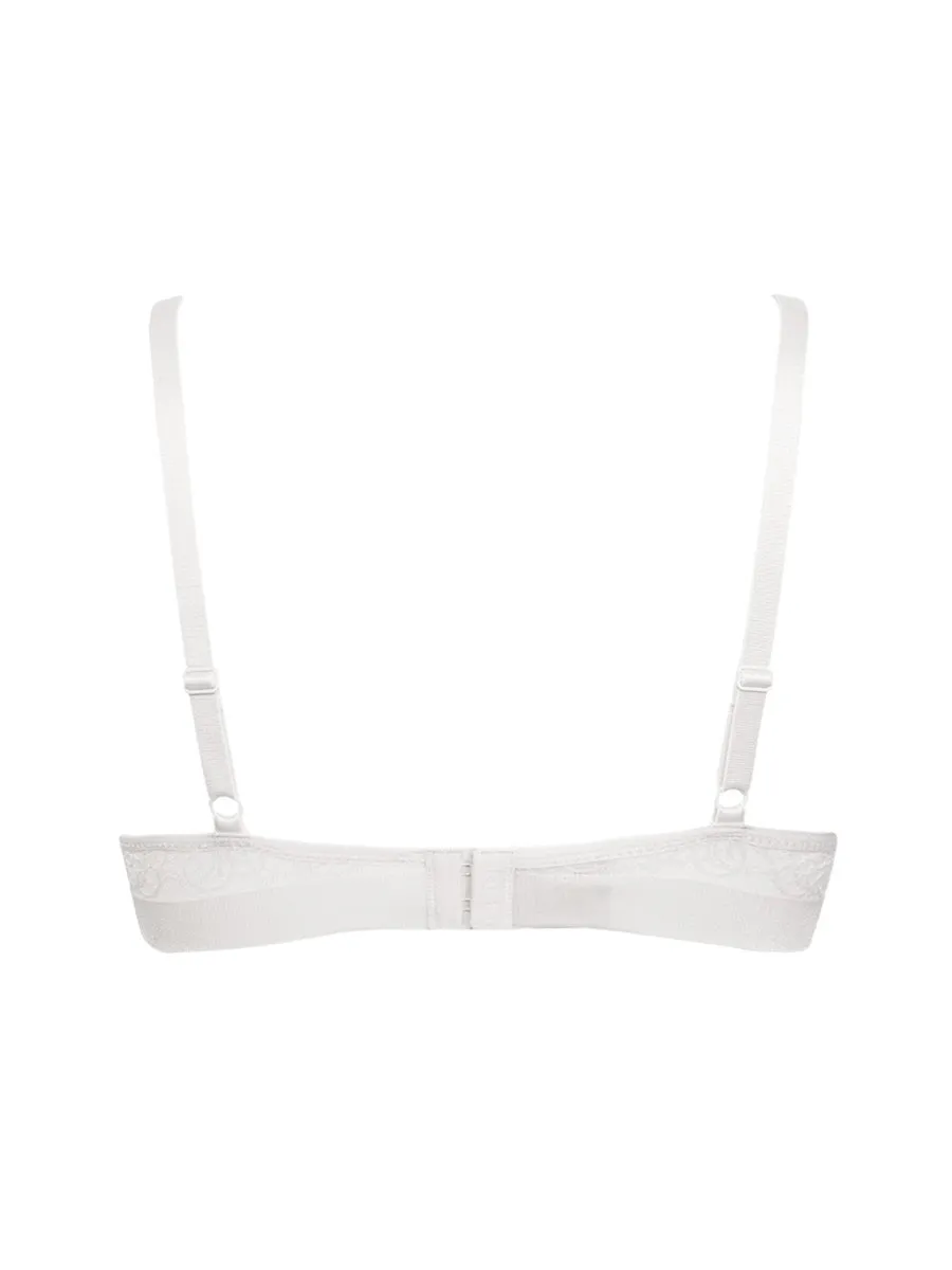 Si'èLei Flower 2508 reggiseno imbottito bianco microfibra