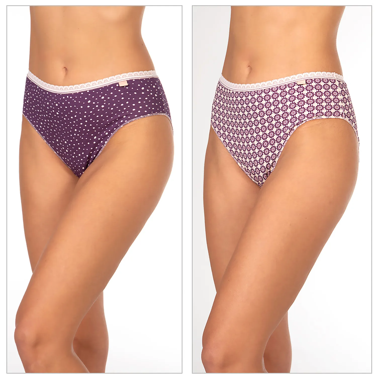 Janira Grape Flow slip brasiliana 2 pezzi fantasia uva
